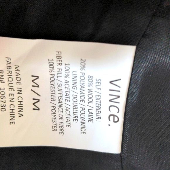 Vince jacket Sz M wool jacket NWT $495 - Picture 8 of 8